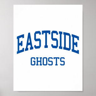 Poster Segundo grau Eastside Hs Paterson Nj Retro