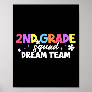 Poster segundo Grau Esquadrão Sonho Equipe Professora Est