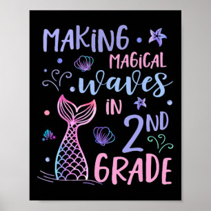 Poster segundo Para Meninas Sereia Fresca De Volta À Esco