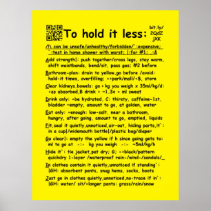 Poster "Segurá-lo menos" grande pôster