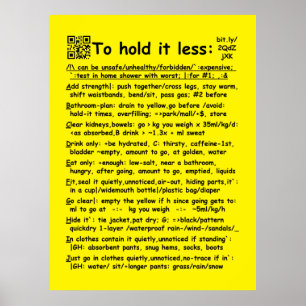 Poster "Segurá-lo menos" grande pôster