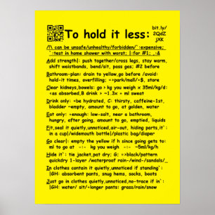 Poster "Segurá-lo menos" pôster médio