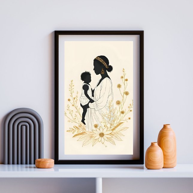 Poster Segurada pelo Amor e Luz (Criador carregado)