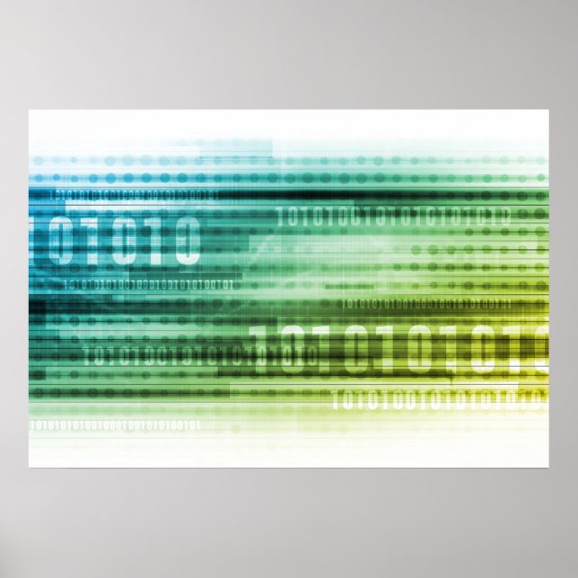 Póster Segurança de dados na Internet e informações pesso (Frente)