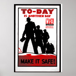 Poster Segurança no Local de Trabalho