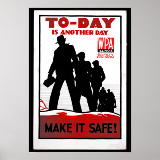Poster Segurança no Local de Trabalho