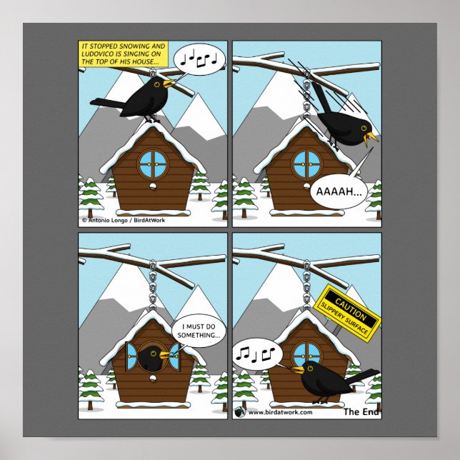 Poster Segurança Primeira Cômica (Frente)