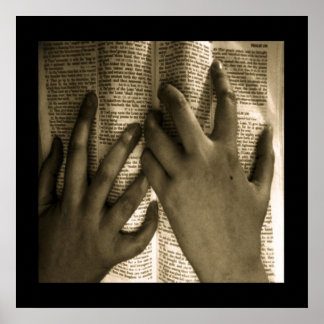 Poster Segure a palavra dele