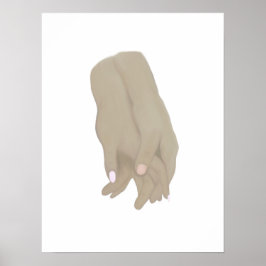 Poster Segure Minha Mão!