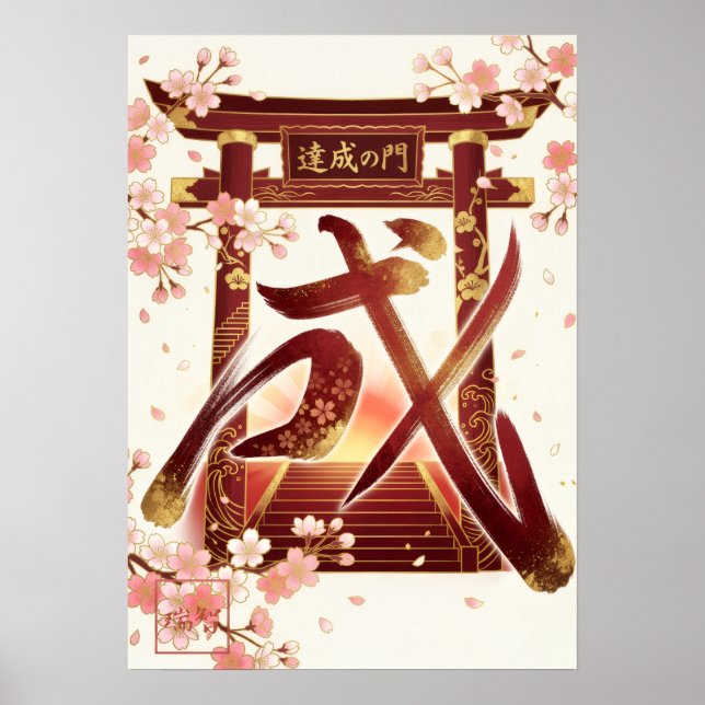 Poster Sei: Achievement & Success Art260040015 (Frente)