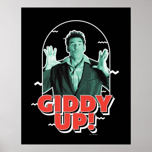 Poster Seinfeld | Kramer - Giddy Up! (Frente)