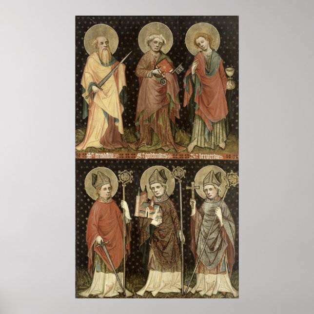 Poster Seis Santos (Frente)