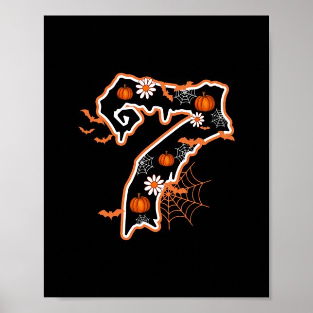 Poster Seis Sete 6 7 Meme Engraçado 67 Design de Fantasia (Frente)