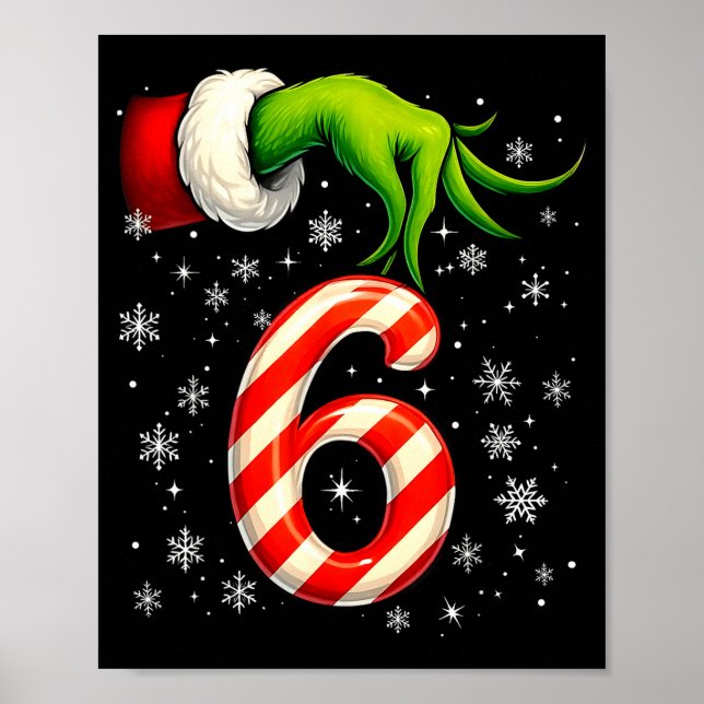 Poster Seis Sete Natal Engraçado Casal Combinando Meme  (Frente)