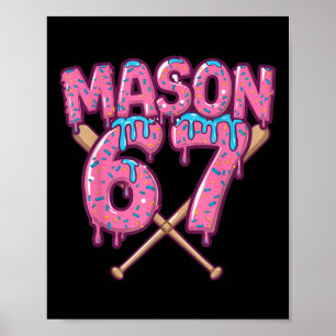 Poster Seis Sete Sorvete Gota Esporte 67 Diversão Mason M