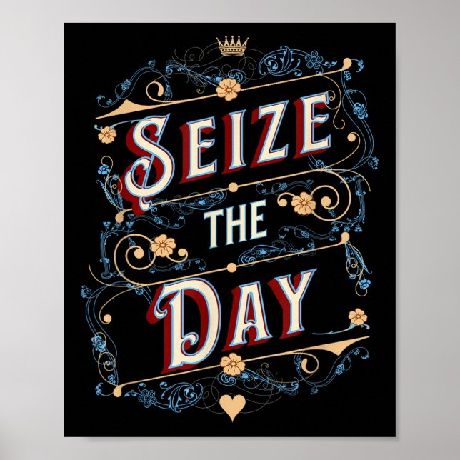 Poster Seize The Day  (Frente)