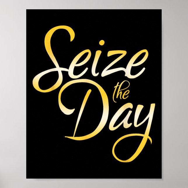 Poster Seize The Day  (Frente)