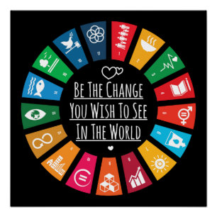 Póster Seja A Alteração