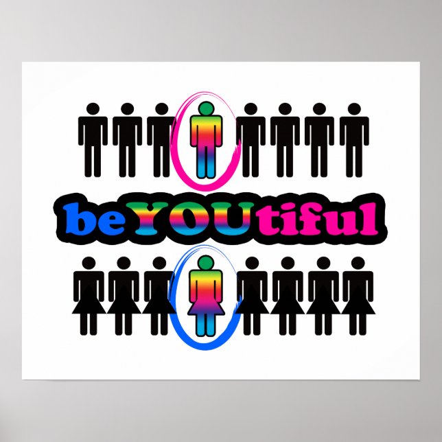 Póster Seja Bonita E Gay (Frente)