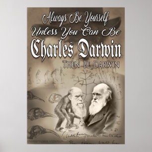 Poster Seja Charles Darwin