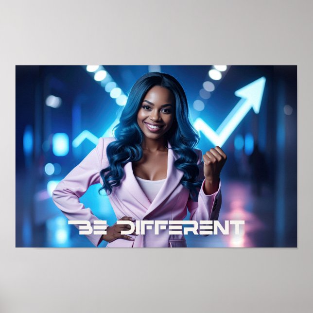 POSTER SEJA DIFERENTE (Frente)