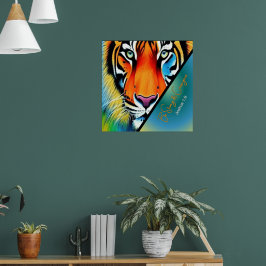 Poster Seja forte e corajosa fé cristã