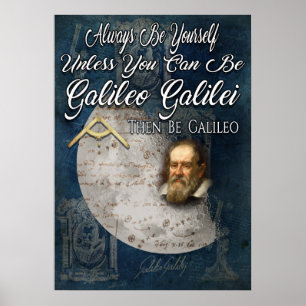 Poster Seja Galileu Galilei
