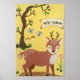 poster "Seja gentil"