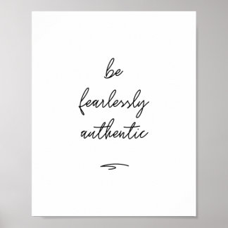 poster 'Seja inofensivo' | 8x10