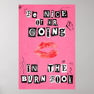Poster Seja legal ou você vai para o Burn Book