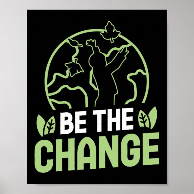 Poster Seja Os Acessórios De Proteção Ambiental De Altera (Frente)