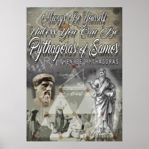 Poster Seja Pitágoras de Samos