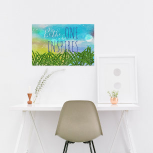 Poster Seja Quem Inspira Cotação