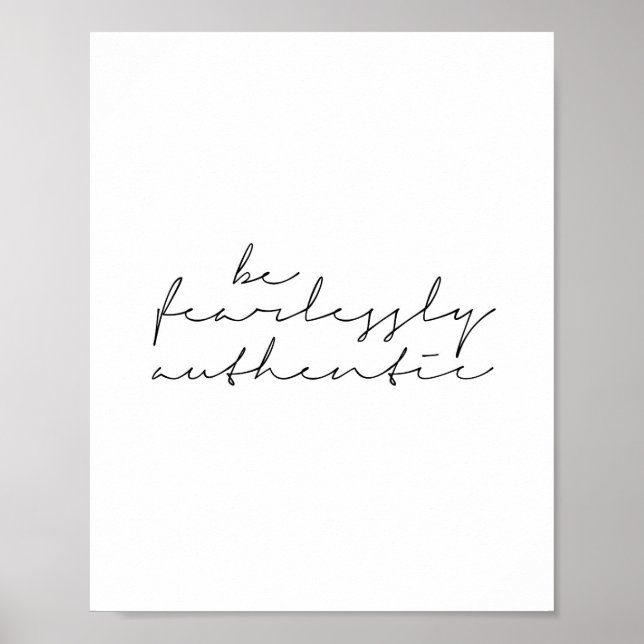 Poster Seja Sem Fim Autenticador (Frente)