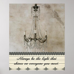 Poster Seja sempre a luz