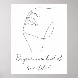 Poster Seja Seu Próprio Texto Personalizado De Linda Arte