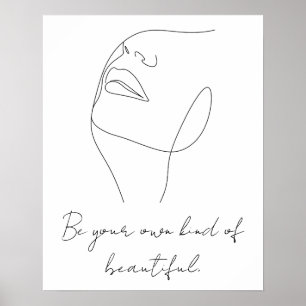 Poster Seja Seu Próprio Texto Personalizado De Linda Arte