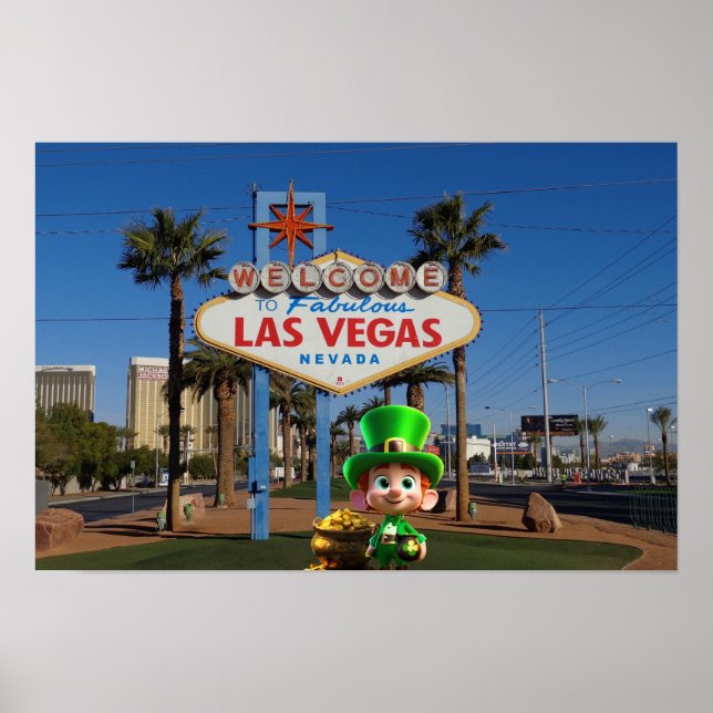 Poster Seja Sortudo em Vegas. (Frente)