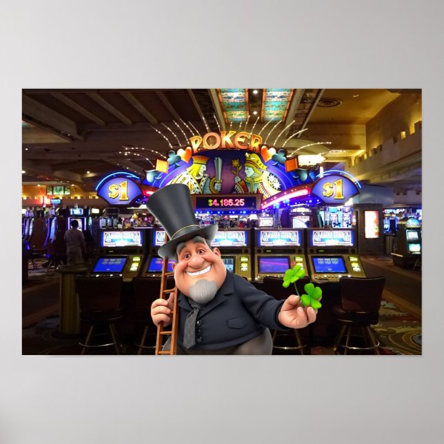 Poster Seja Sortudo em Vegas. (Frente)