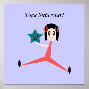 Poster Seja Uma Superestrela Do Yoga