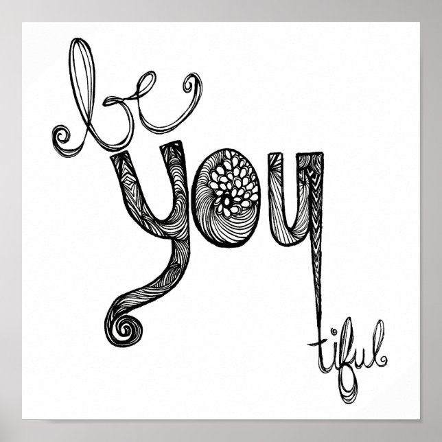 Poster Seja-Você-Tiful (Frente)