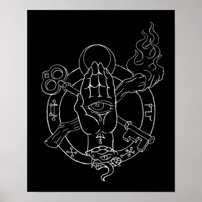 Póster Selagem de feiticeiro (Frente)