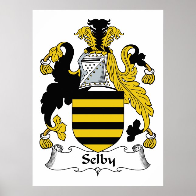 Póster Selby Family Crest (Frente)
