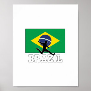 Poster Seleção Brasileira de Futebol
