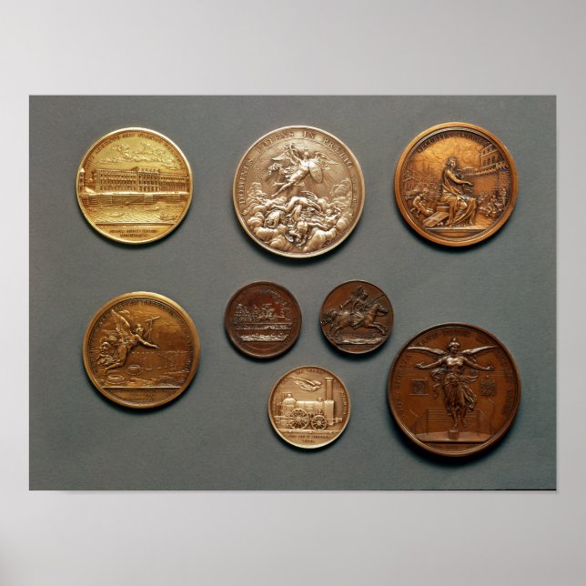 Póster Seleção das medalhas (Frente)