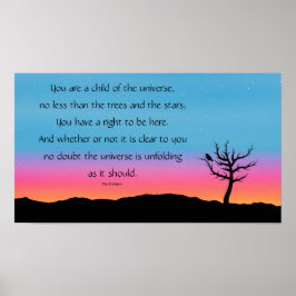 Póster Seleção Desiderata