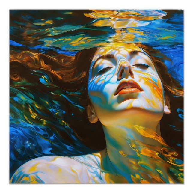 Póster "Selene" - Mulheres Na Água (Frente)