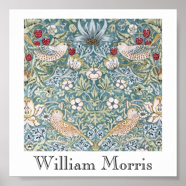 Poster - Seletor de Morango Design de 2 (Frente)