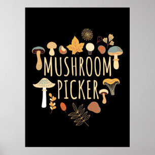 Poster Seletor de Mushroom Ordenado