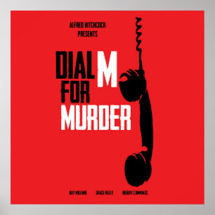 Poster Seletor M para o assassinato - Alfred Hitchcock